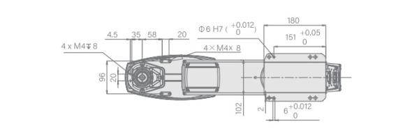 ARP3 Series Industrial Robots With Vision 0.43/m Stander cycle time