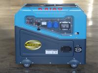 Type silencieux superbe de début principal générateur diesel avec l'AVR pour l'hôpital/école