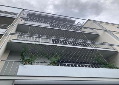 316l Stainless Steel Woven Wire Mesh 1.2mm Architecture Facade Anti Fall 200x200mm