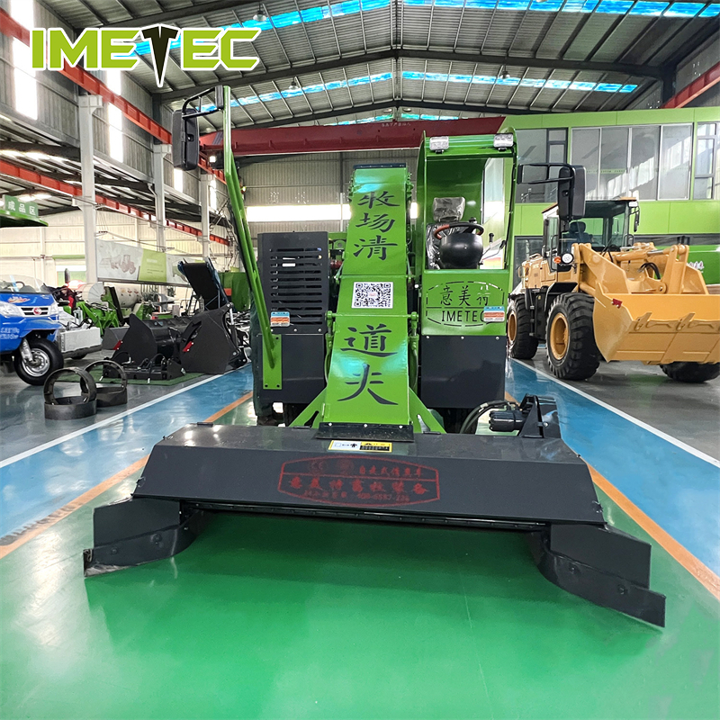 Livestock Barns Dairy Manure Scraper Truck Dry Wet Dung Cleaning Transport Equipment