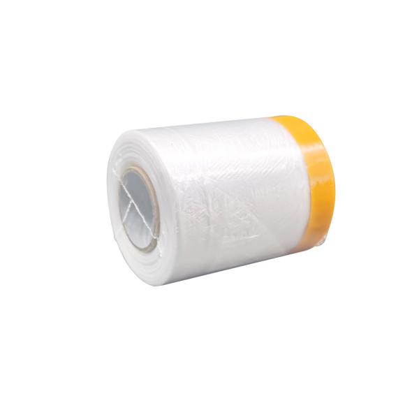 Pre связанный тесьмой маскируя экран краски пола фильма двигая фильм защитного автомобиля пластиковый защитный для ковров