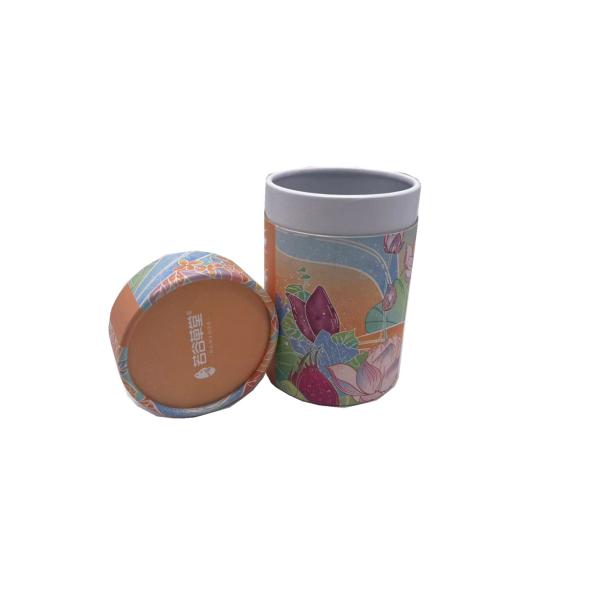 Серая коробка здравоохранения бумаги с покрытием картона для трубки упаковки еды