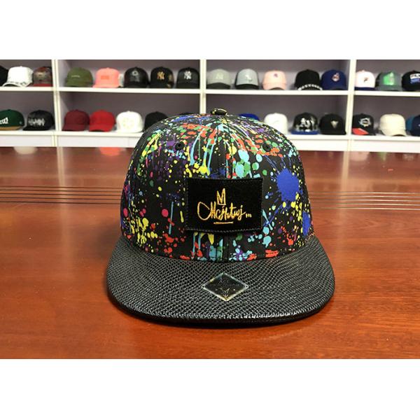 Шляп Снапбак брим сублимации полиэстера крышка водителя грузовика краски связи плоских изготовленная на заказ