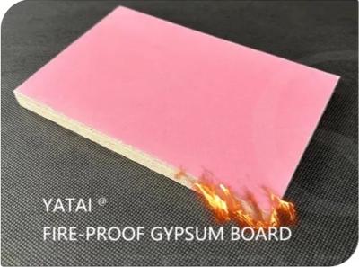 Sound Insulation Fireproof Gypsum Board Class A Fire Rating For Construction