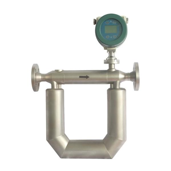 High Accuracy Coriolis Mass Flow Meter 4-20mA Industrial Liquid Mass Flow Sensor