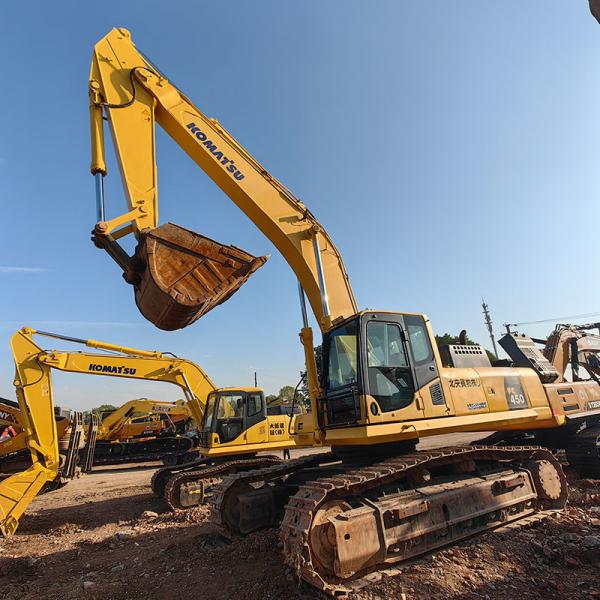 Komatsu PC450-8 Used Large Excavators 45 Tonnage 2.1m3 Capacity Bucket