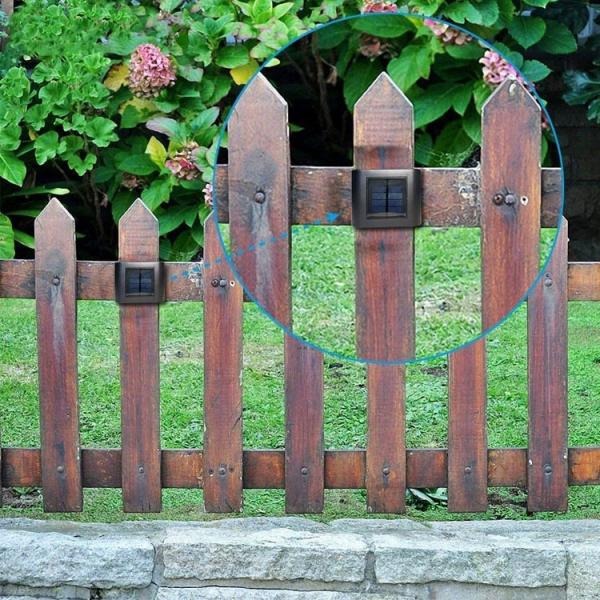 Step Staircase Deck Garden Landscape Led Solar Light with 50000 Hours Working Time