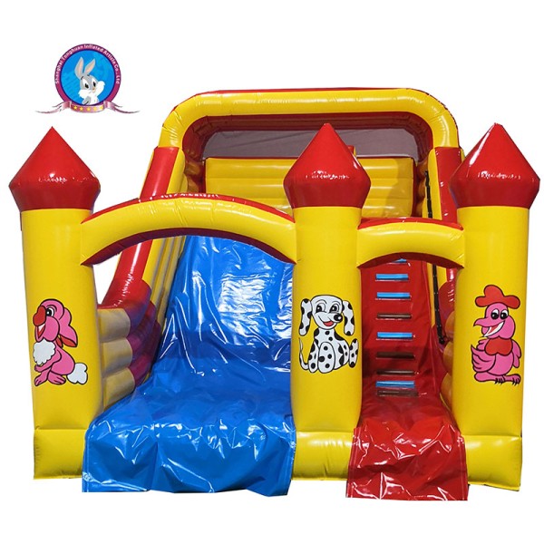 Inflatable Bouncer Dry Slide Small Bouncer Land Slide for Little Kids Trampolin