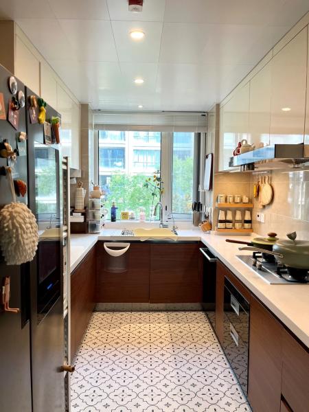 Artificial Stone Export Packing Wooden Furniture Kitchen Cabinets