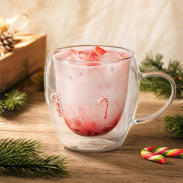 Handmade Double Walled Glass Coffee Cup High Borosilicate Coffee Tea Drinking Cup