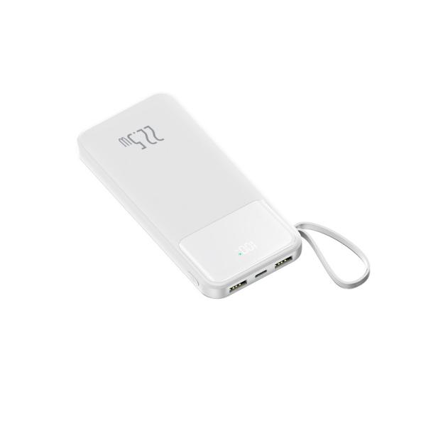 Fast Charging Power Bank 20000mAh with Cable and Real Capacity 10000mAh