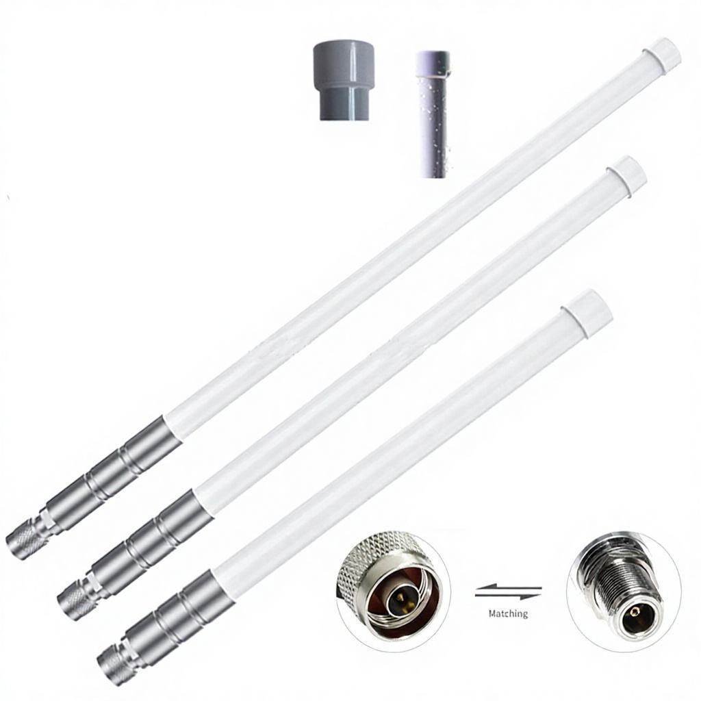 2G 3G 4G Communication Antenna IoT Outdoor Base Station Waterproof Omnidirectional FRP Antenna