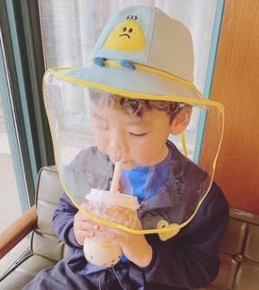 High practicability, good isolation effect, funny medical children face shield