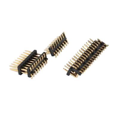 2.54mm Pitch PCB Connector SMT Pin Header Dual Row Macho 1A-10A