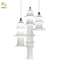 Fabric Long Chandelier For Living Room Dining Room Tea Room Bedroom Bar Bedside