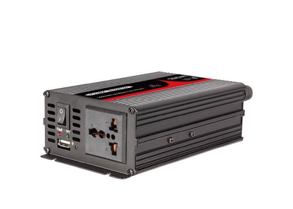 Modified Smart Sine Wave Inverter 500W Car Power Inverter 12V 24V  Dc To Ac 230V