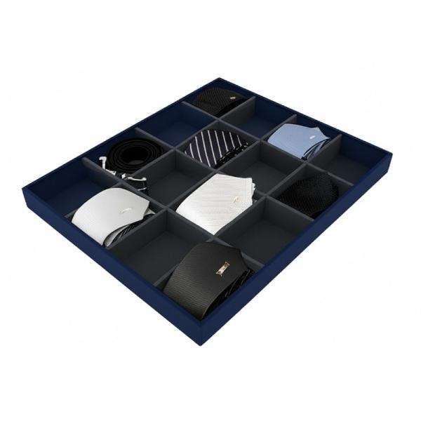 Handmade Modular Velvet Jewelry Drawer Organizer Closet Drawer Insert