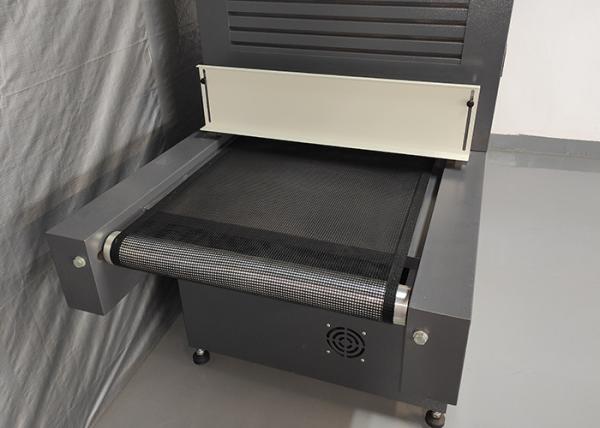 50mm Irradiation Screen Printing Conveyor Belt UV Curing Furnace