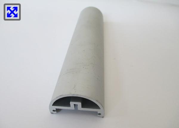 Alkali Sand Silver Anodized Industrial Aluminum Profile T5 / T6 State For LED Strip