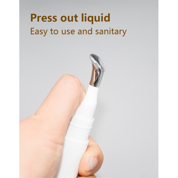 15ml PP массажируют безвоздушные бутылки насоса для упаковки Skincare ухода глаза