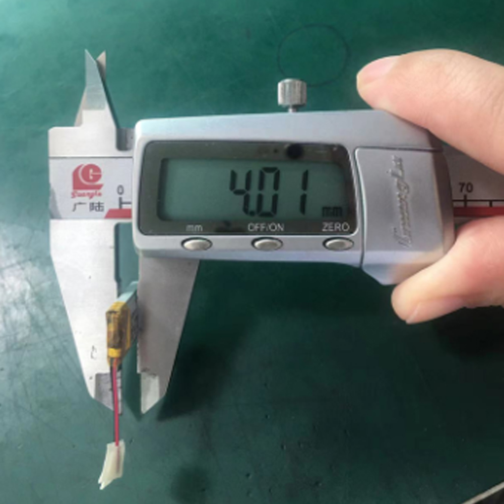 401120 3.7V 50mAh Li Polymer Rechargeable Battery for Smart Wearable Devices