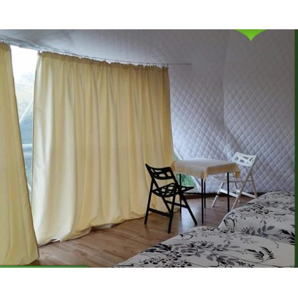 100 km/h Carga do vento 30M Impermeável PVC Geodésico Cúpula Tenda Cúpula Camping Tenda Cúpula Tendas de festa