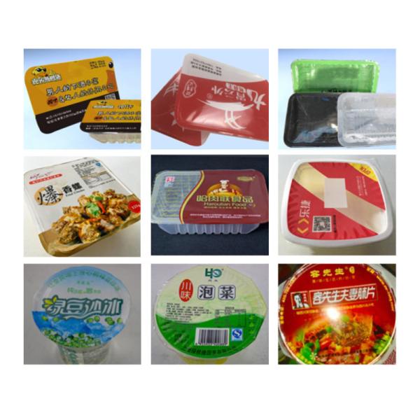 Food manufacturing industry Nitrogen Flushing Packaging Machine boba cup sealing machine for commercial