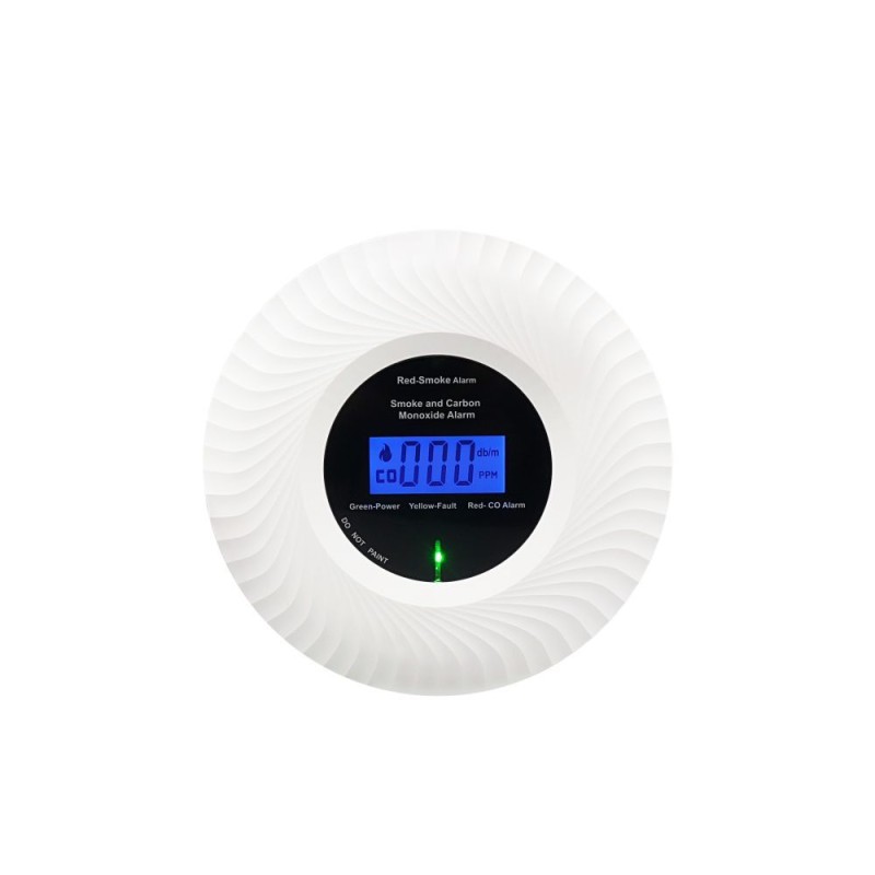 10 Year Smoke and Carbon Monoxide Alarm with Matching Battery and Product Life