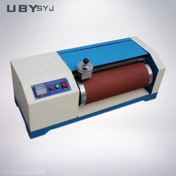 UP-1001 DIN Abrasion Test Machine with 150mm Roller Wheel Diameter 40m Abrasion Stroke and AC 220V Power for Wear Resistance Testing