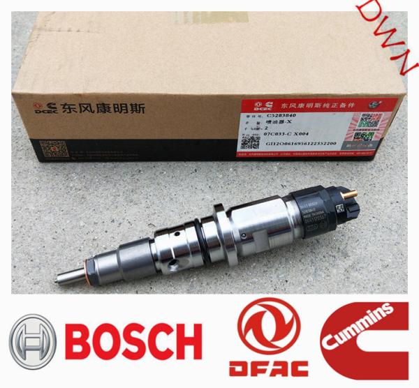 BOSCH common rail diesel fuel Engine Injector  0445120367 = 5283840  for DongFeng Cummins engine