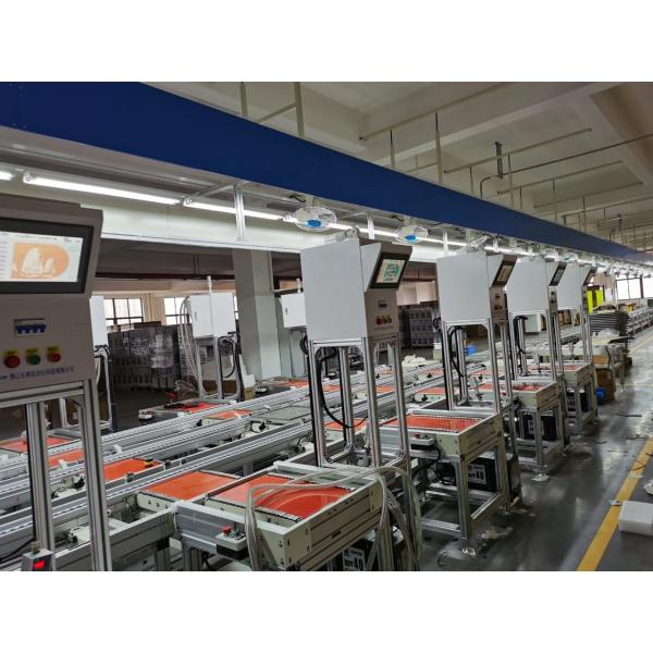 60 kW ligne d'assemblage AC complète pour la solution de fabrication de climatiseur
