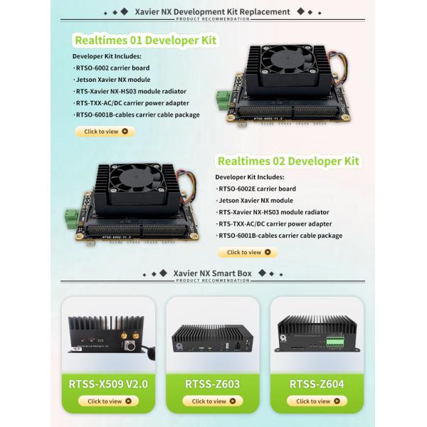Nvidia Jetson Xavier NX Module 8GB Embedded AI Chip for Edge Computing Electronic Modules