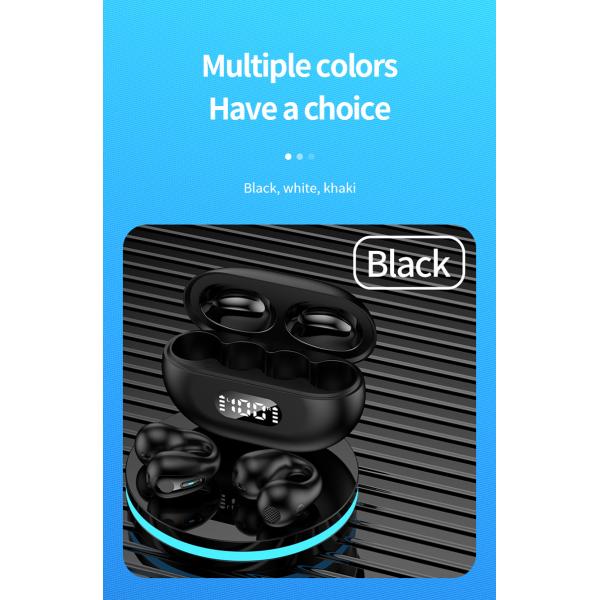 Waterproof Standard IPX-6 TWS BT 5.3 Earphone Touch Control and Battery Indicator Digital Display for LED Wireless Headphone