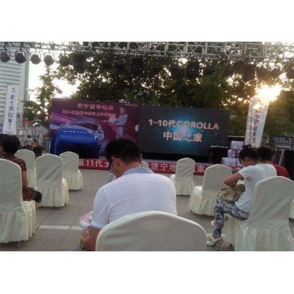 80*80 Pixels P8 Led Screen Stage Backdrop , High Definition Led Display Ultra Slim