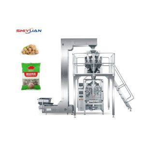 Automatic Vertical French Fries Packaging Machine 4KW For Pet Food / Frozen