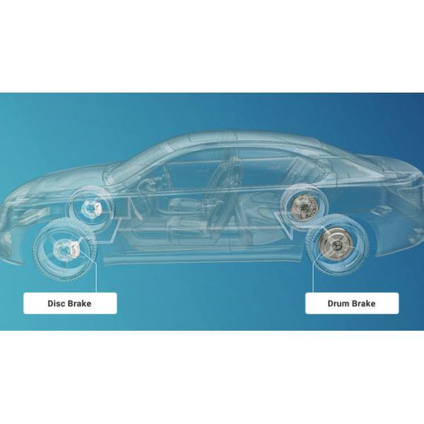 Wear Resistance 60000km Friction 0.45 Ceramic Car Brake Pads