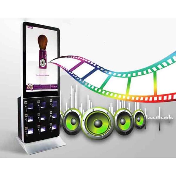 42 Inch Plug And Play Commercial LCD Display , 1080P Free Standing Digital Signage