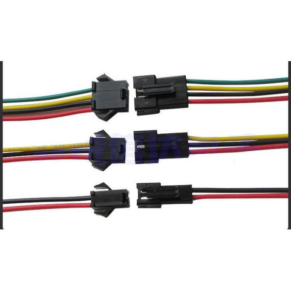 JST SM 2.54mm Pitch 2Pin 3Pin 4Pin Male Female Plug Wire Connectors Assembly