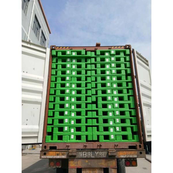 1400X1100mm steel reinforced hygienic stackingHeavy duty reusable plastic pallet for storage
