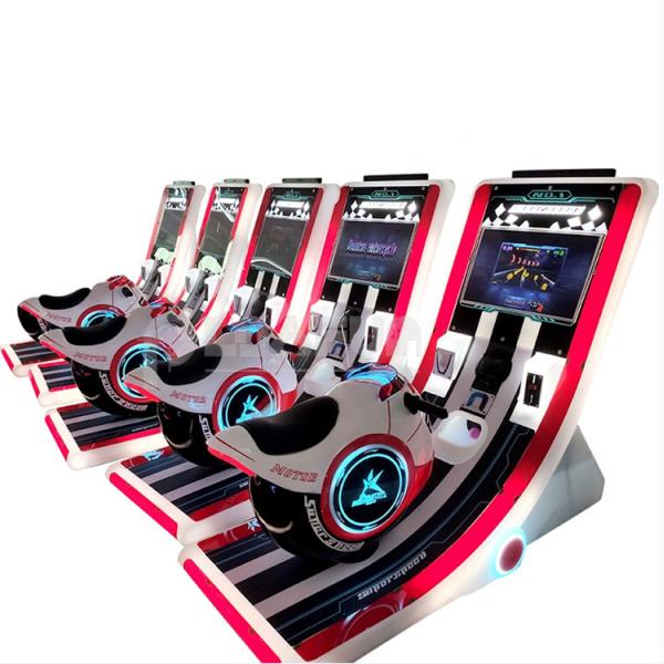 New Coin Operated Kids Phantom Motor Super Motor Racing Game Arcade Motorcycle Motorbike Racing Gaming Machine
