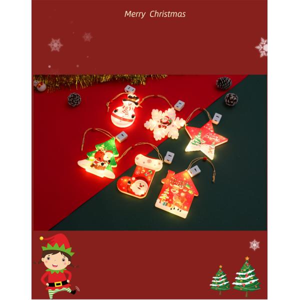 Окно смертной казни через повешение рождества новизны E27 4.5V 3D освещает деревянные поставки ремесел