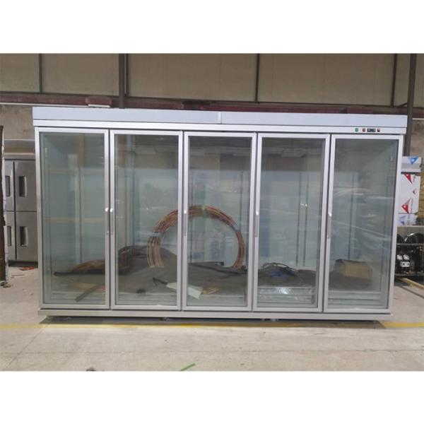 Vidro de vidro comercial Front Bar Fridge 2500L dos refrigeradores da porta de Copeland