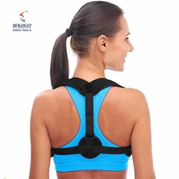 Wholesale Upper Back Support Correction Band Clavicle Support Back Straightener Shoulder Brace Posture Corrector For Men