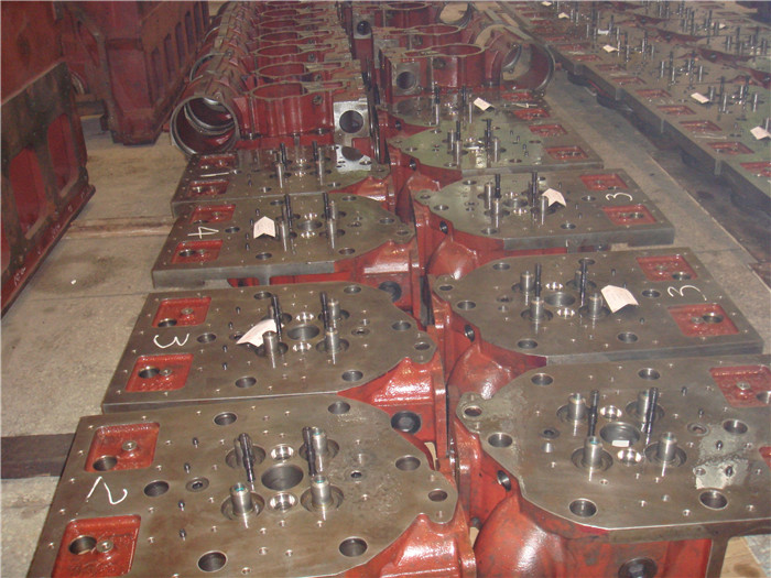 Cast Iron Professional Marine Crankshaft High Precision Heavy Duty