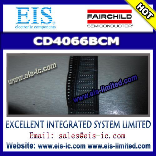 CD4066BCM - FAIRCHILD - Quad Bilateral Switch - Email: sales009@eis-ic.com