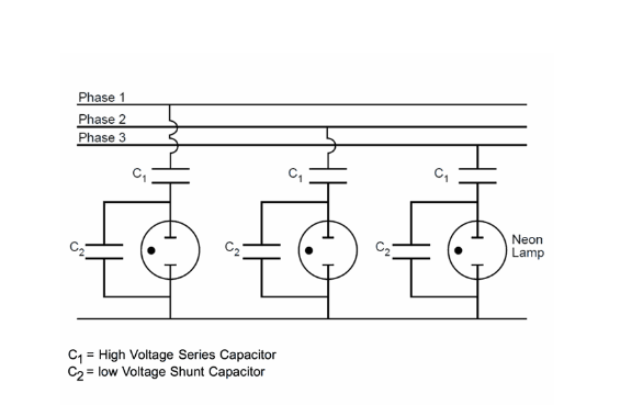 ODM 24KV 38PF Live Line Capacitor High Voltage Ceramic Capacitor for 3.6KV-40.5KV Systems