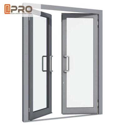 O dobro de alumínio vitrificou portas francesas, portas que articuladas francesas à prova de som a PORTA DE AÇO da dobradiça de porta do balanço da DOBRADIÇA de PORTA ESCONDE