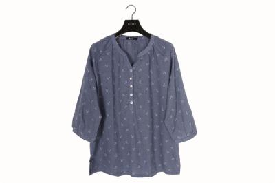 Summer Fashion Patterned Ladies Casual Shirts 6 colors 100% Bavlna