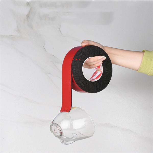 Acrylic Glue Thick Foam Weather Stripping Tape ‎Thickness 0.25 Inches