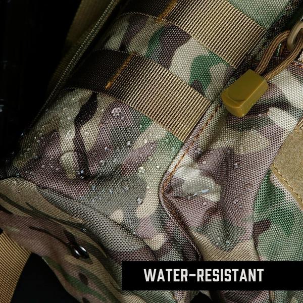 Tactical Molle Water Pouch, Tactical Bottle Holder ornaments Water Bottle Bag Hydration Carrier H20 Pouch Kettle Pouch